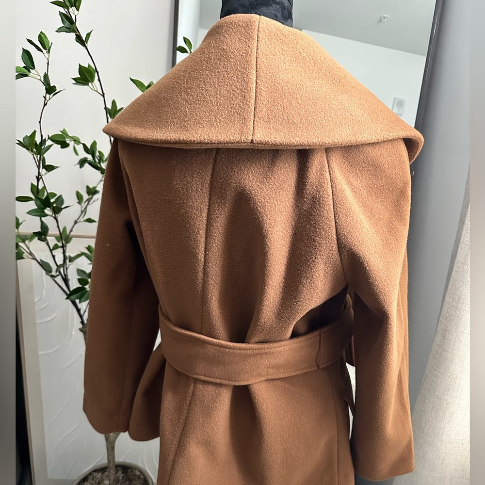 NWT. Express Shawl neck wrap coat. - Picture 7 of 9
